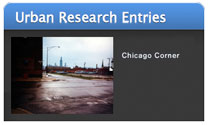 Urban Research Entries Blog