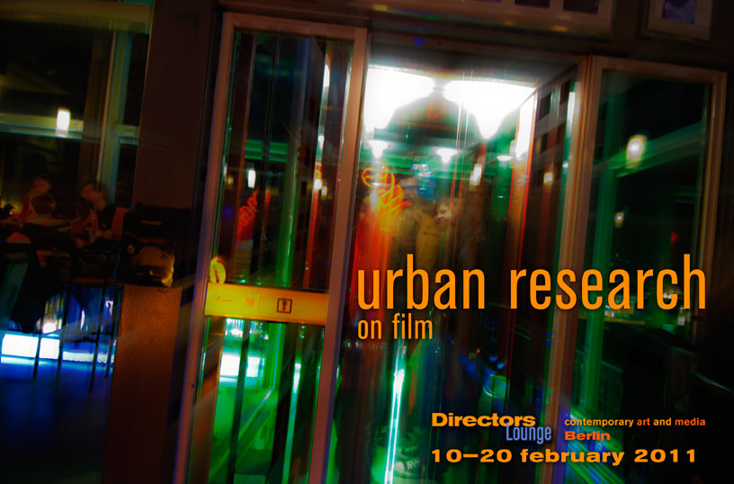 Urban Research on Film flyer